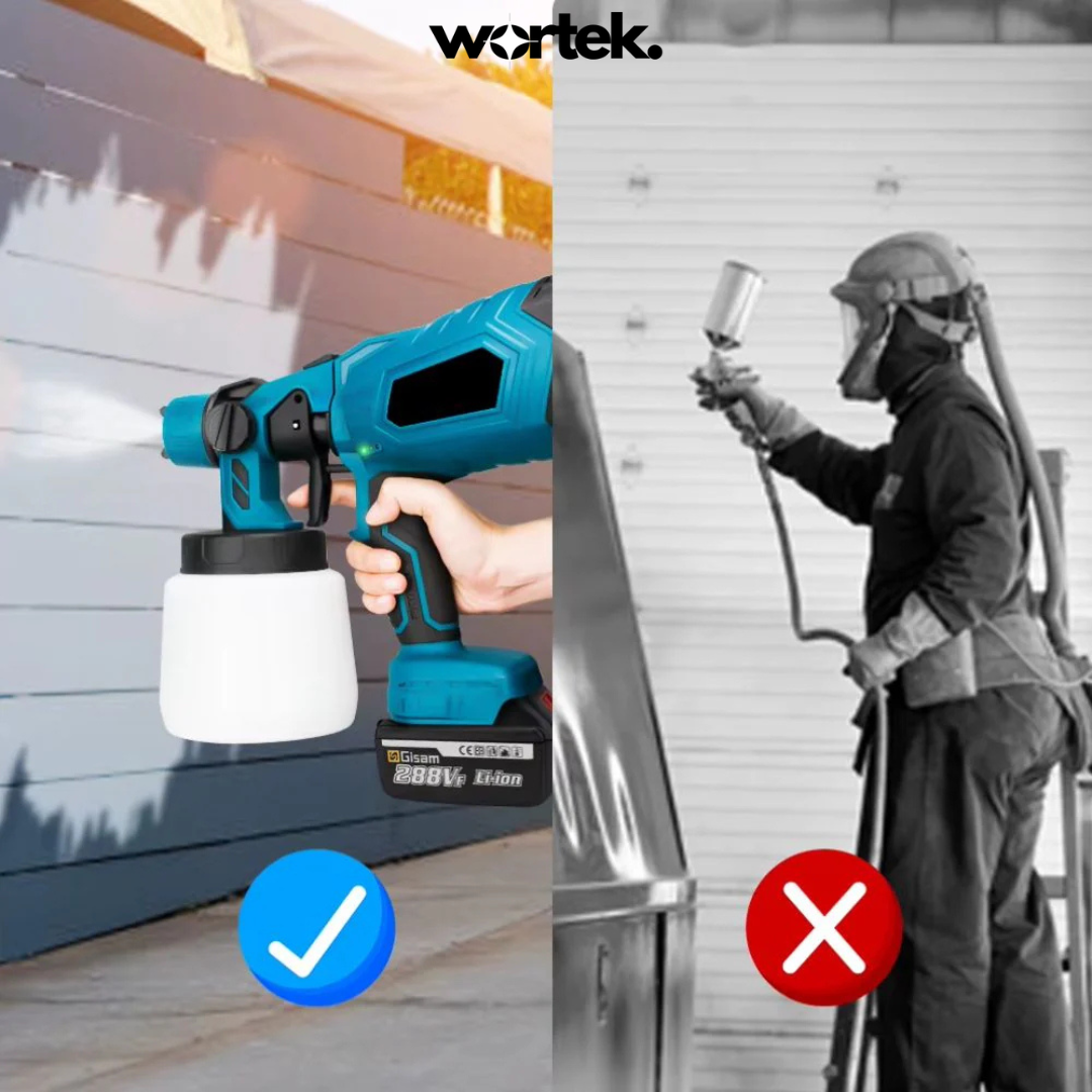 SprayMaster PRO™ - Pistola Pulverizadora Sem Fios Profissional