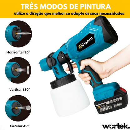 SprayMaster PRO™ - Pistola Pulverizadora Sem Fios Profissional