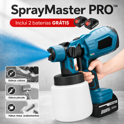SprayMaster PRO™ - Pistola Pulverizadora Sem Fios Profissional