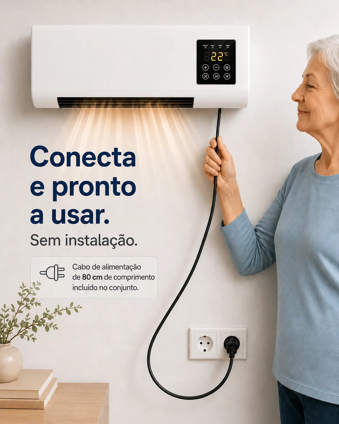 ClimaFlow ar condicionado 2 em 1