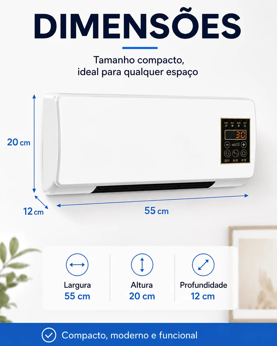 ClimaFlow ar condicionado 2 em 1